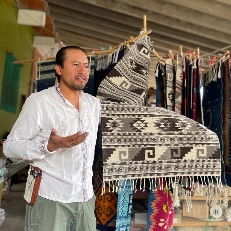 ​Dr. Sam Lazo - Zapotec Weaver & Dyer